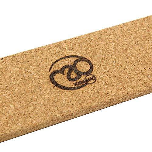 Yoga-Mad Cork Yoga Wedge Cuña, Unisex Adulto, Corcho, 600 x 90 x 30mm - Imagen 6