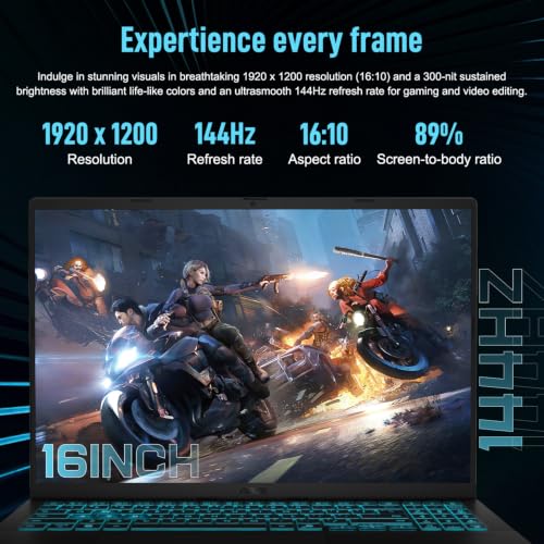 Image of ASUS V16 RTX 5070 Intel Core 7 240H 32GB DDR5 1TB SSD Gaming Laptop | 16 inch WUXGA 144Hz 16:10 Display, Turbo Blue Backlit KB, Numeric Keypad, HDMI, Windows 11 Home, w /bundle