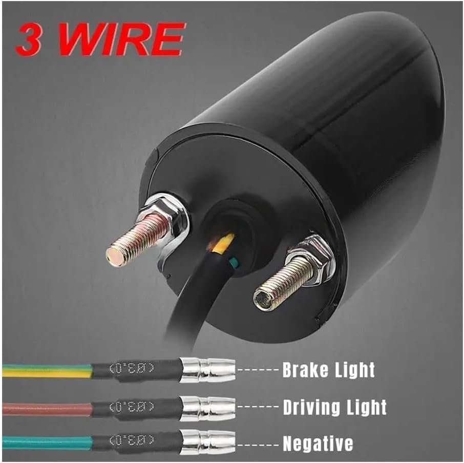 バイクのテールランプ 12V オートバイ 導いた テールライトリアライトブレーキランプナンバープレートランプオートバイテールブレーキ