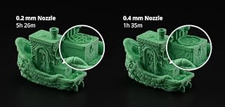 Genuine Bambu Lab Hotend with Nozzle for P1S P1P X1C X1 Carbon 3D Printer .4mm Hardened Steel