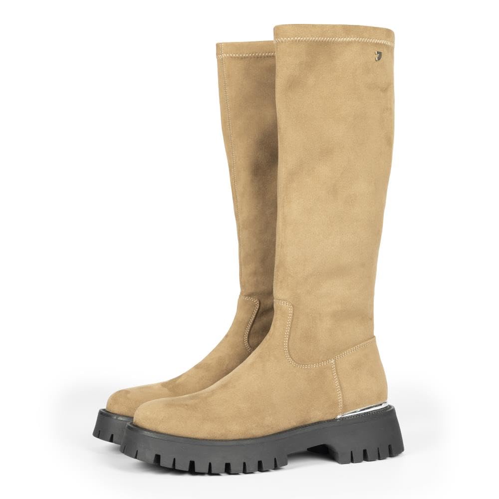 GIOSEPPO ENYING, Women's Boots, Taupe, 41 EU, Taupe, 8.5 UK