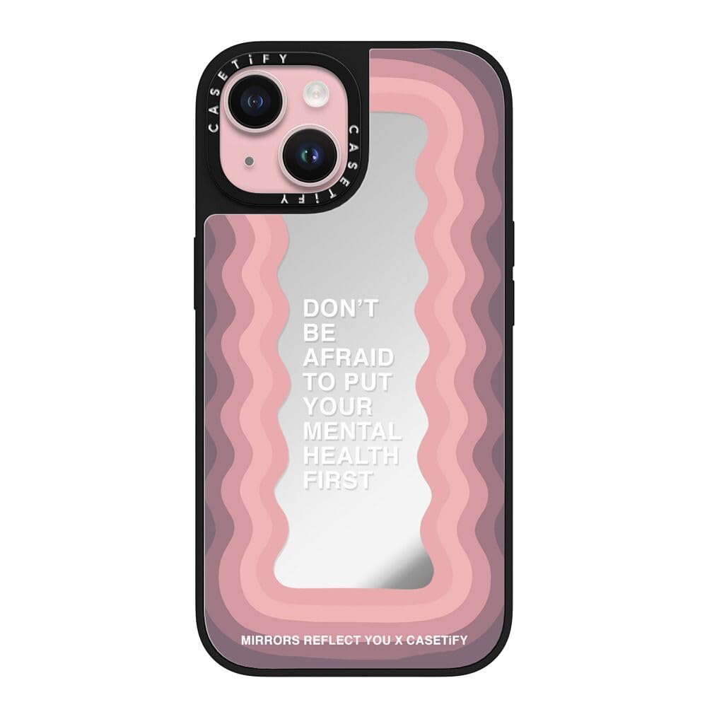 Coque miroir iPhone 15 argent antichoc compatible chargeur MagSafe