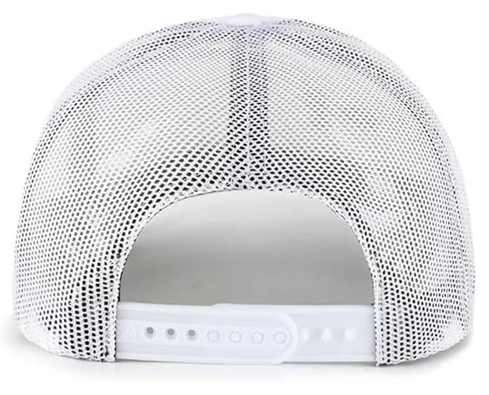 Gorra trucker blanca malla con logo equipo Indiana miniatura 2