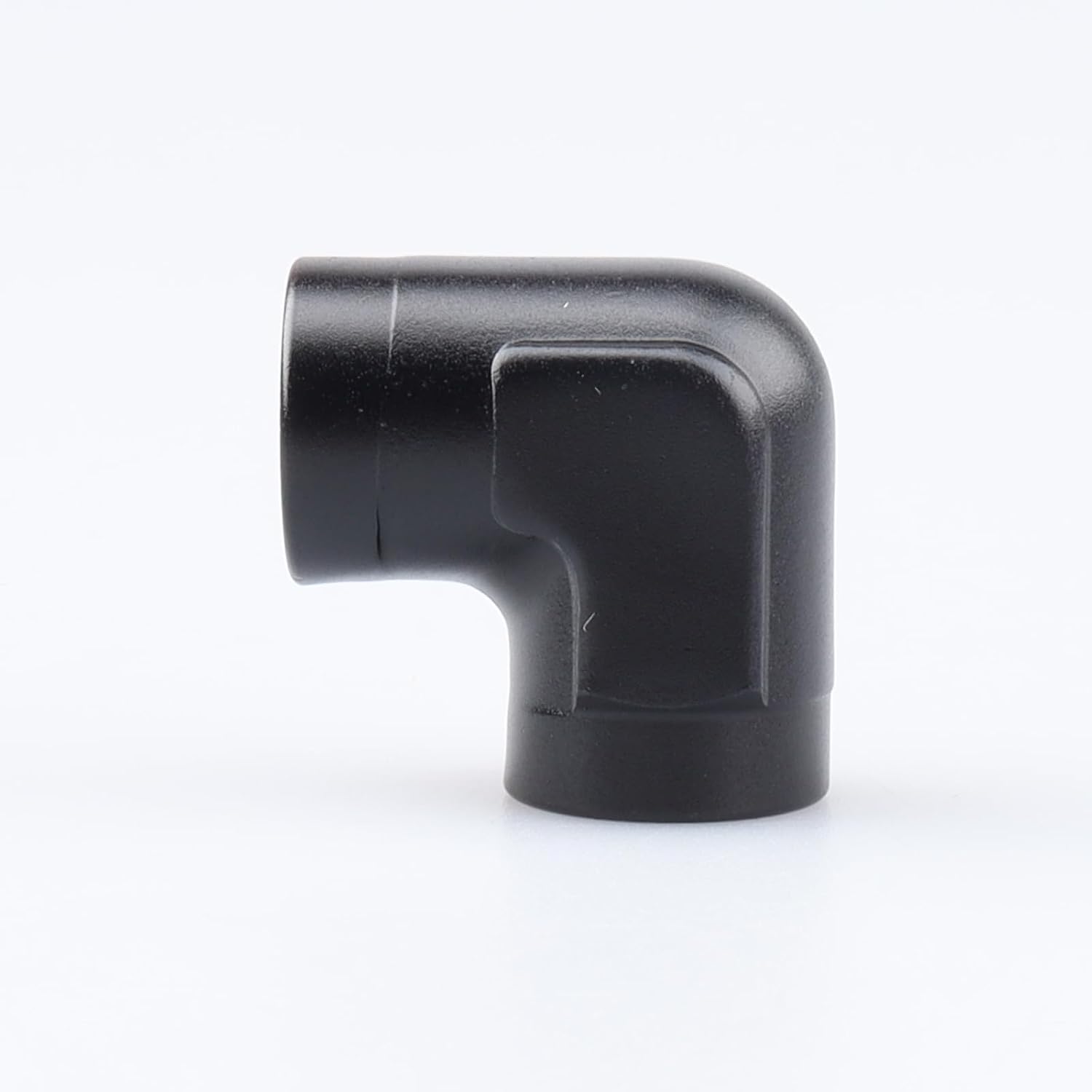 AC PERFORMANCE 90 Degree 1/8" NPT Female to Female Elbow Coupler Union Hose Fitting Adapter Aluminum Black