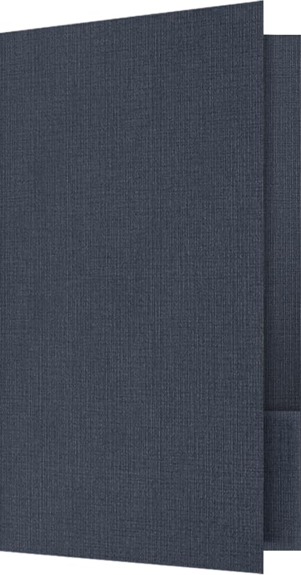 Legal Tamaño Carpetas – Estándar De Dos Bolsillos – Negro Ropa De Cama – Pack De 25 | Perfecto