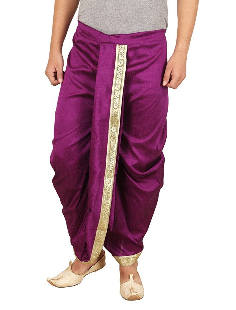 royal kurta Men's Silk Blend Fancy Dhoti-picture-36