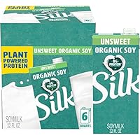 Algopix Similar Product 18 - Silk ShelfStable Organic Soy Milk