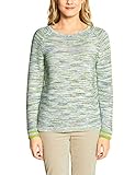 Mouliné Pullover Cecil Damen Mouliné Pullover Lucky Clover Green XXL