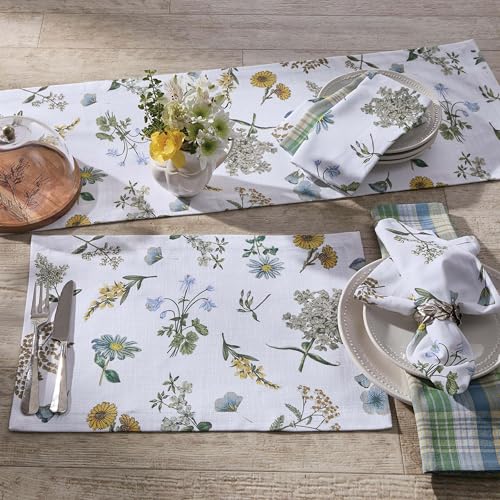 Servilletas de Tela Park Designs Floral Cuadrada Pack 4 miniatura 5