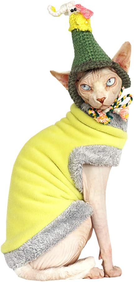 yellow cat sweater