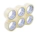 Produktbild 9Cube geräuscharmes, transparentes Verpackungsklebeband  starkes, strapazierfähiges und sicheres Klebeband für große Pakete und Boxen, 48 mm x 66 m.