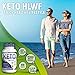 Keto Diet Pills - BHB Keto Capsules Advanced Weight Loss Supplement Ketogenic Carb Blocker and Natural Appetite Suppressant Promotes Focus, Energy, Fat Burning