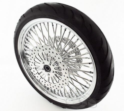 21X3.5 MAMMOTH FAT SPOKE 08-UP WHEEL 120/70-21 AVON TIRE KIT HARLEY TOURING