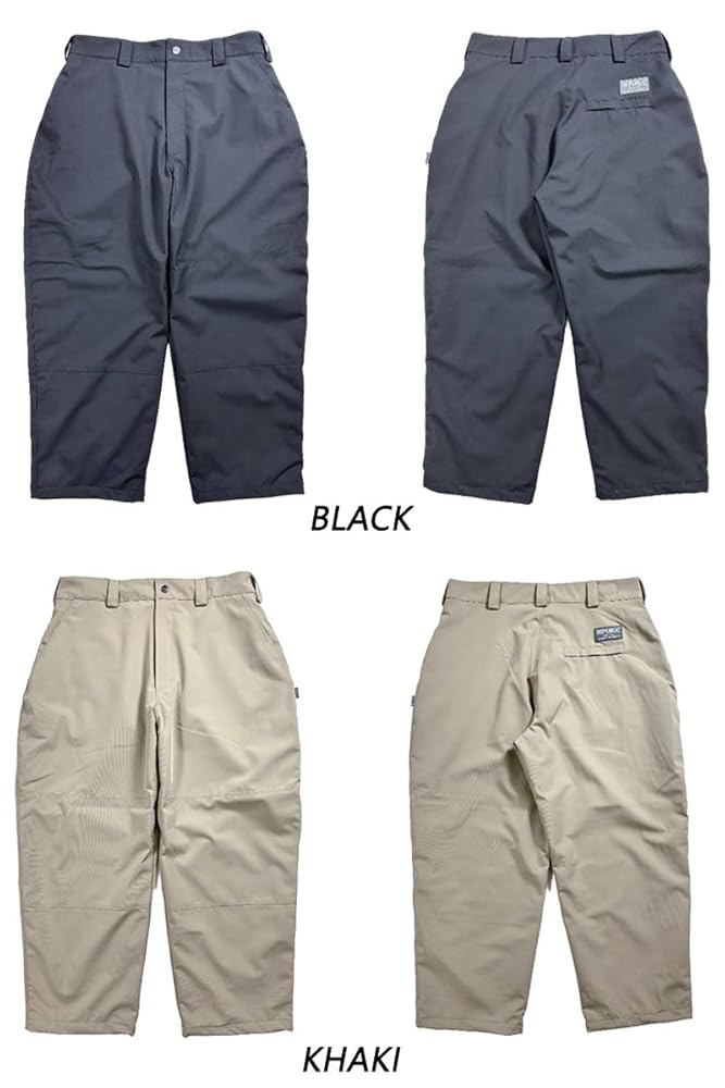 【新品未使用】REPUBLIC&CO DOUBLE KNEE pantsブラック 楽天市場】24-25 REPUBLIC & CO/リパブリック DOUBLE KNEE pant