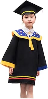1 Conjunto De Formatura Para Kits De Chapéu Cappy Fantasias Terno Vestido Formal Vestido De Formatura E Roupas De Borla Foto De Formatura Chapéu De Médico Infantil Chapéus Para