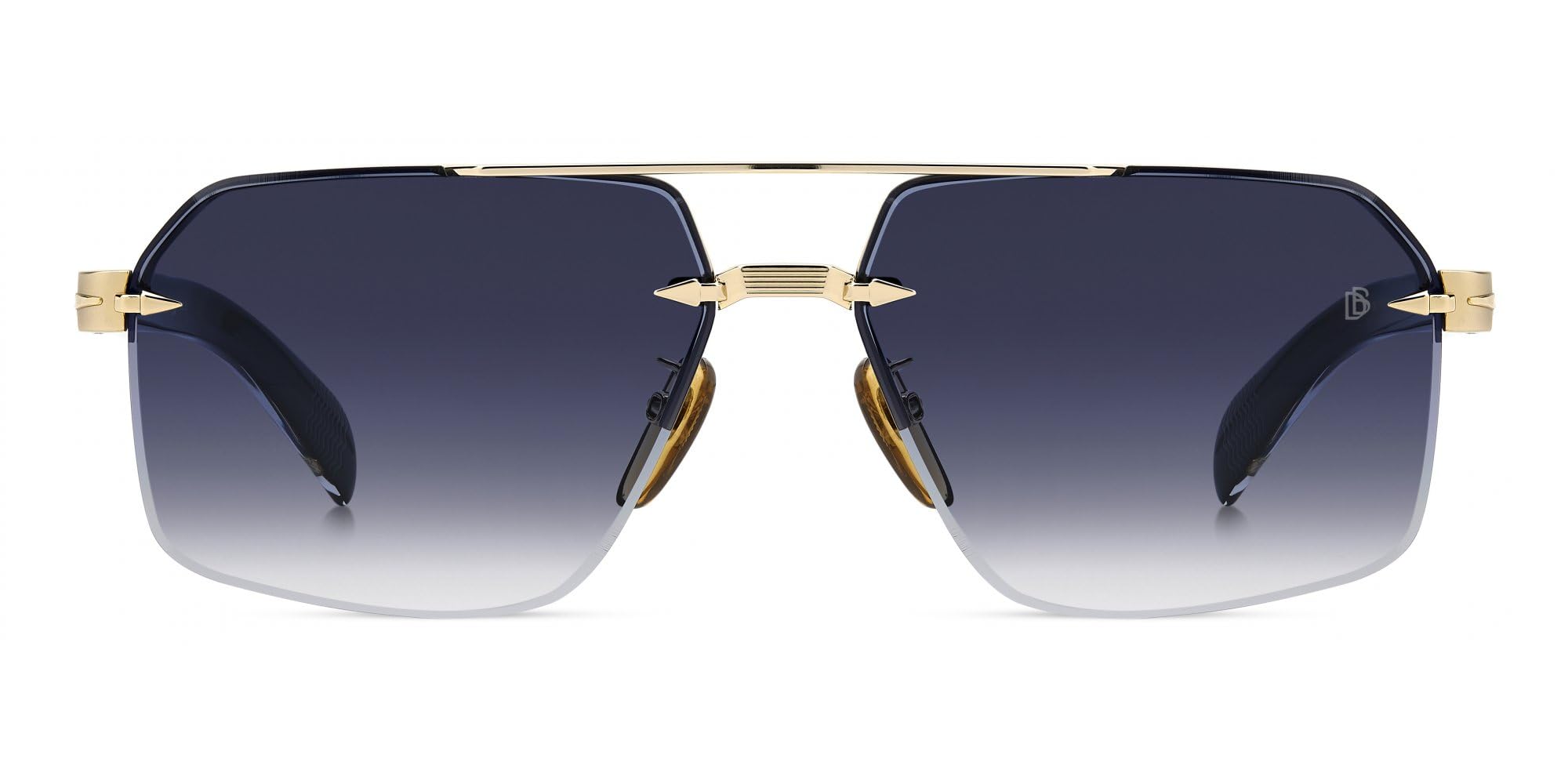 David Beckham Occhiali da Sole DB 7170/S Gold black 61/14/138 Uomo
