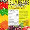SweetGourmet Jumbo-Sized Assorted Jelly Beans, 6 Fruit Flavors Bulk Candy, 2 Pounds