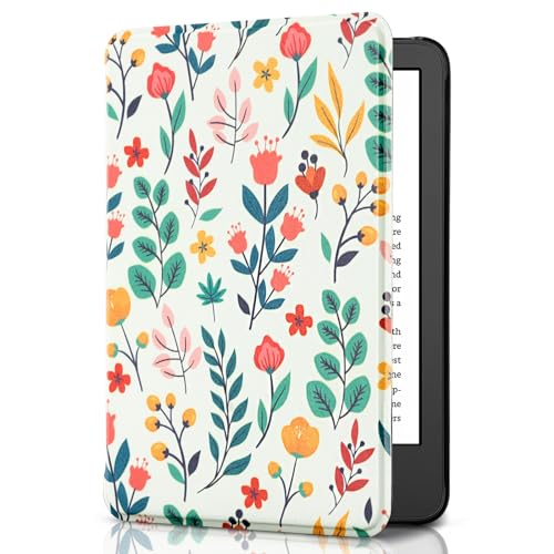 CoBak Case for All New 6 Inch E-Reader 2024 and 2022 (11 Generation) - PU Leather Smart Cover, Auto Sleep and Wake, not Compatible with Kobo Clara