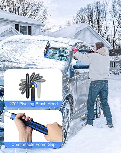 SEG Direct 100CM Spazzola da Neve Estensibile con