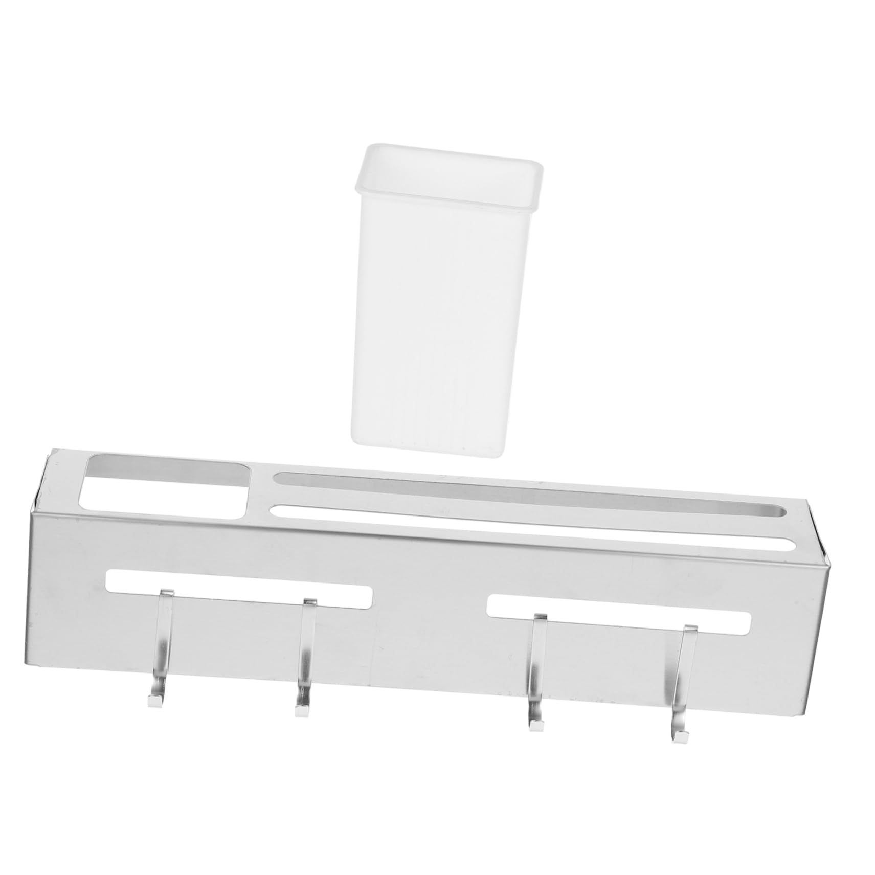 OHPHCALL Large Utensil Holder Cutter Organizer Kitchen Wall Rack Cutlery Holder Cutter Storage Rack