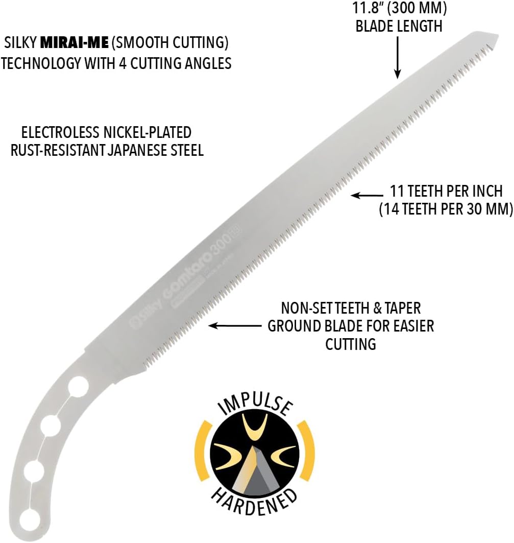 Silky Replacement Blade Only GOMTARO 300mm Fine Teeth (105-30)