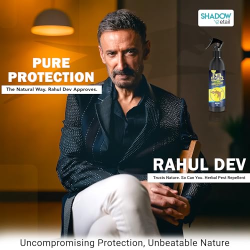 Image of Blue Raptor Lizard Repellent Spray | 100% Natural & Eco-Friendly | Non-Toxic Plant-Derived Formula | Safe for Home and Food Areas | Effective Lizard Deterrent - 200ml (Pack of 1) - FORMULATION 3X