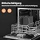 Heißluftfritteuse 23L Dual Zone - XXL Airfryer mit French Door | Heissluftfritteuse Ofen mit Doppelkammer, 15 Programme, 2200W, 12 Zubehör, Herausnehmbarem Trenner für Kochraum, 50-200℃