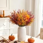 Fettwal – Fettwal 12 Bündel Künstliche Blumen Herbstdeko, Kunstblumen 