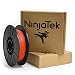 NinjaTek 3DCH05117505 NinjaTek Cheetah TPU Filament, 1.75mm, TPE. 5kg, Lava (Orange) (Pack of 1)