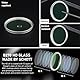 Haoge 49 mm MCUV Objektivschutz Silberfilter für Sony FE 50 mm 40 mm 2,5 G Fuji GFX100RF X100VI X100V X100F X100S X100T X70 RX1 Kameraobjektiv optisches Glas Ultra Slim 18 mehrschichtige
