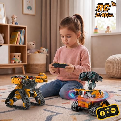 5-in-1 STEM Coding Robot Building Kit, Ages 8-16 - Image 6