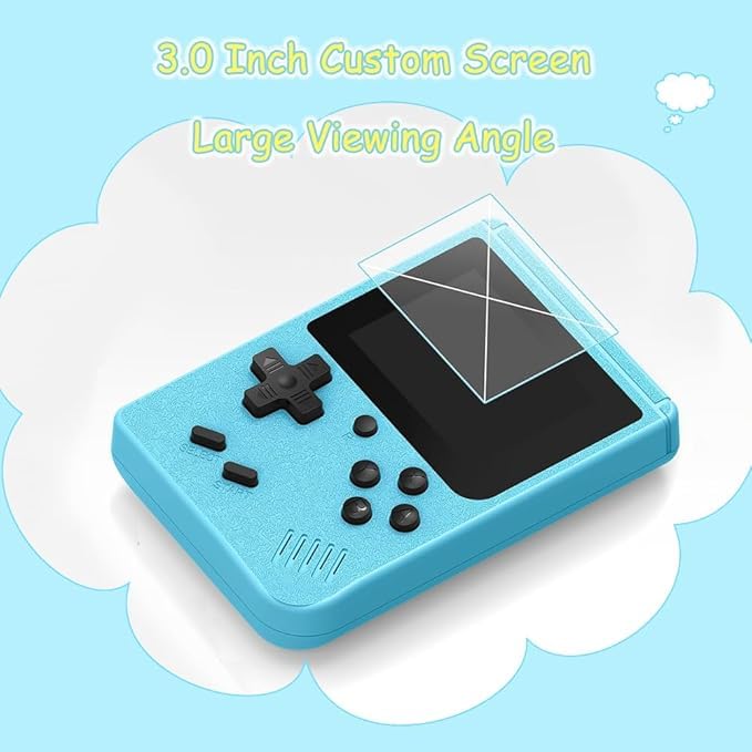 Image of NextTech Console with Retro Built-in Games | Portable Handheld Video Game for Kids and Adults (400 Classic Games Handheld Console)