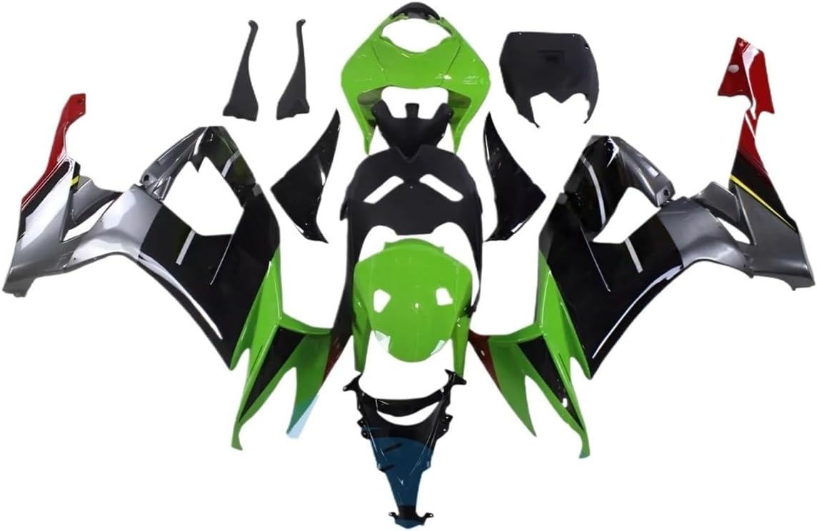 Motorcycle Air Heat Deflector Air Deflector for 2008 2009 2010 Glassy Black Fairings Motor Motorcycle Complete Body Plastic Fairing Kit Cover