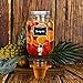 Eleganttime 1 Gallon Glass Drink Dispensers for Parties,2 Pack Beverage Dispenser with Fruit Infuser,Laundry Detergent Dispenser Punch Bowls Water Juice dispensers with Easy Flow Spigot for Outdoor