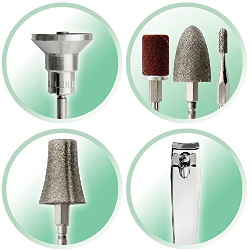 Remington Manicure- en pedicureset Pro Collection REVEAL MAN3000, 12-delig, led-verlichte punt, grijs/wit - Image 6