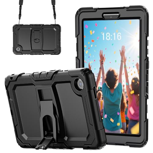 Aokil �Ή�For NEC PC-T0855KAS 8.7�^ LAVIE Tab 8HD3 �P�[�X �܂��ݎ��X�^���h�@�\ �V�����_�[�x���g | LAVIE Tab T8 (PC-TAB08H05)�p �P�[�X 2��ނ̃X�^���h���[�h ���|�� �g�ѕ֗� 