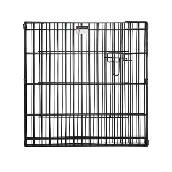 Puppy-Playpen-Collection-Foldable-Metal-Exercise-Enclosure-Eight-Panels-IndoorOutdoor-Pen-with-Gate-for-Dogs-Cats-or-Small-Animals-by-Petmaker Foldable Metal Exercise Enclosure