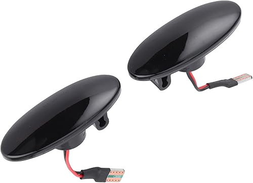 Miniatura 7 de Tbest Accesorios para Juke, luces direccionales laterales Versa, 2 piezas de repuesto de luz de estacionamiento lateral de automóvil, luz de