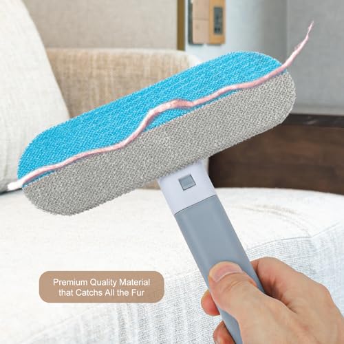 Image of Generic Multi-Functional Pet Hair and Window Cleaner, Blue, MC001