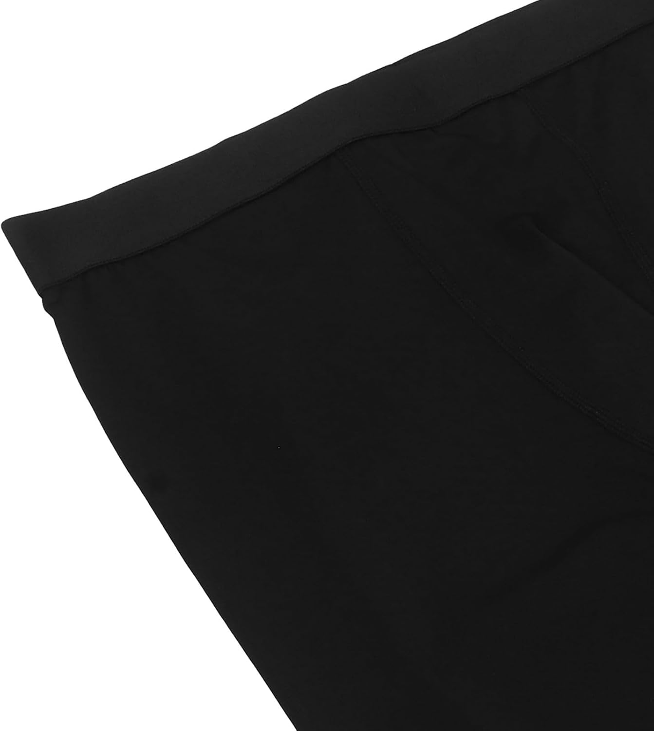 Men Thermal Pants Breathable Quick-Drying Polyester Fiber Sports Leggings for Running Basketball and Workout Sports Activities Black