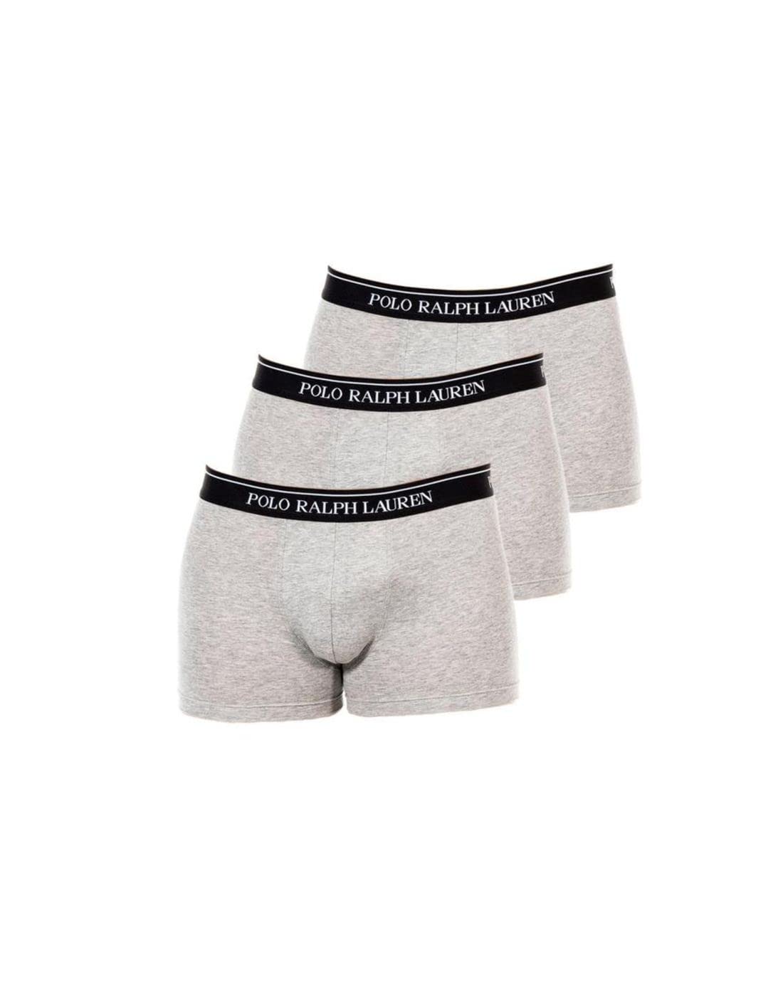 POLO RALPH LAUREN 714835885-005 Boxer Brief 3-Pack, Medium, 005 Andover Heather, Andover Heather, M