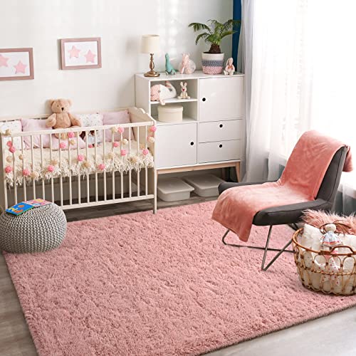 Tapete Shaggy Jelymark 4x6 pies para dormitorio miniatura 5
