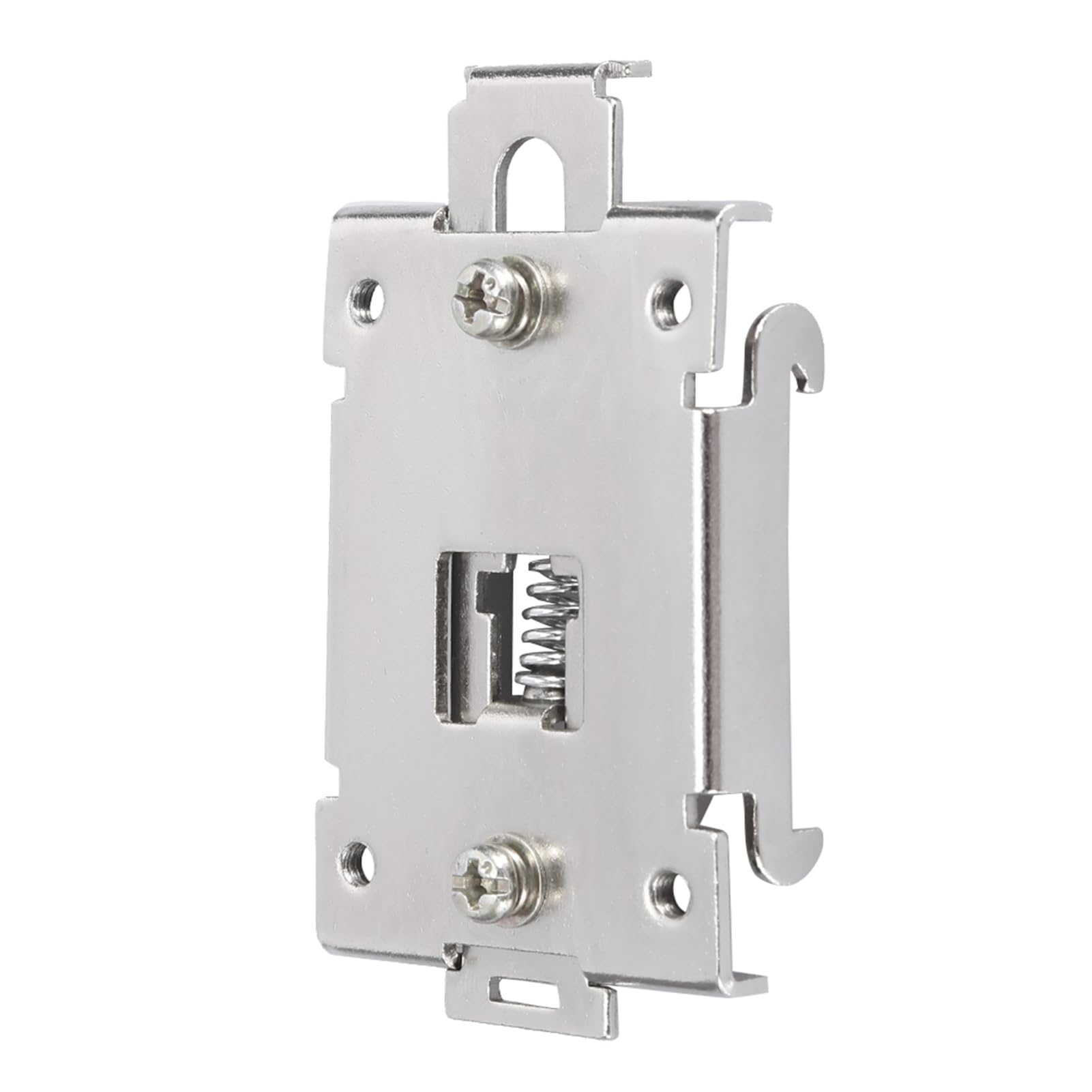 Riel de Montaje 35 mm para Relé de Estado Sólido Monofásico, Soporte con Clip de Fijación y 2 Tornillos, Compatible con Carril Dinámico, Accesorio para Instalación de Relés Sólidos Industriales