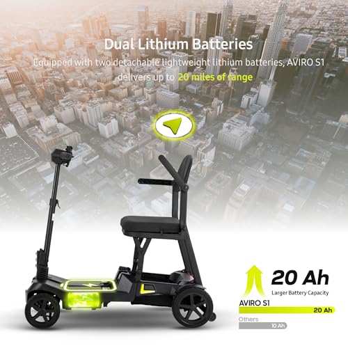 Electric Mobility Scooter Foldable Compact