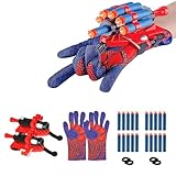2Pcs Soft Missile Launcher Set for Kids,Hero Role-Play Toy,DIY Roleplay & Outdoor Fun - Adjustable Strap, Durable Design, Safe for Kids& Adults