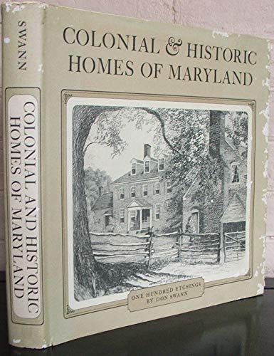 Colonial and Historic Homes of Maryland Book Cover