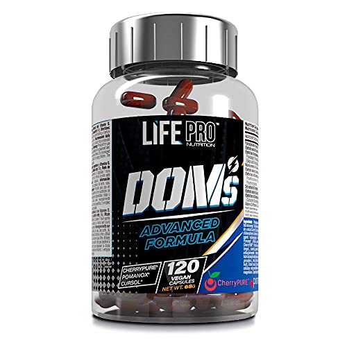 Life Pro Doms 120 Caps | Antioxidante Basado en Cúrcuma | Combate las agujetas | Favorece los Procesos de Recuperación