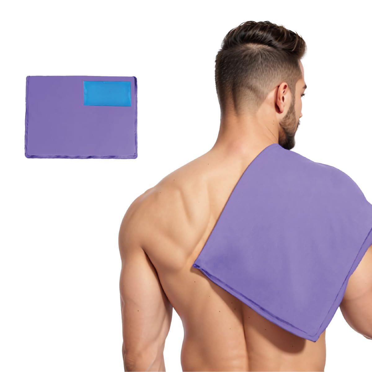 冷温両用 アイシングサポーター ジェルパッド HOT&COLD GEL ICE PACK キングワース ホット＆コールド (足用) Amazon.co.jp: 【公式】 Kingworth 冷温両用 アイシングサポーター