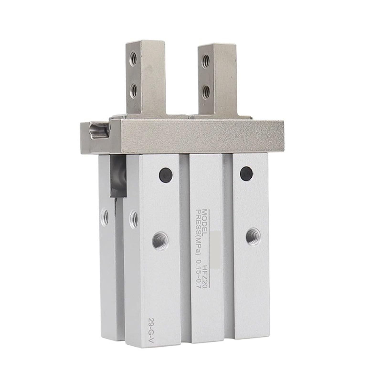 Vérin pneumatique à griffes parallèles HFZ-40 actionneur pneumatique double effet