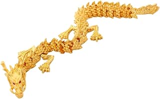 1Pcs Brass Chinese Zodiac Dragon Figurine Flexible